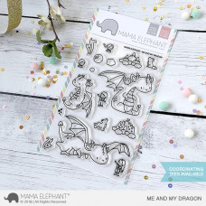 Mama Elephant - Me and My Dragon - Clear Stamp 4x6