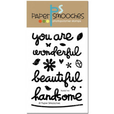 Paper Smooches 4x6" Clear Stamps - Kudos Two