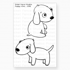 Picket Fence Studios - Puppy Love - Clear Stamps 2x3