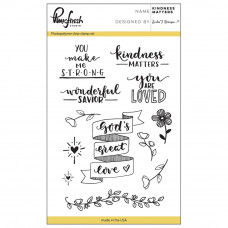 Pinkfresh Studio - Kindness Matters - Clear Stamp Set 4x6