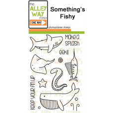 The Alley Way Stamps - Stempelset 4x6" - Somethings Fishy