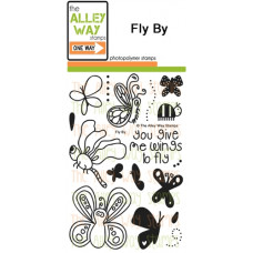 The Alley Way Stamps - Stempelset 4x6" - Fly By