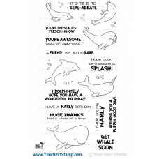 Your Next Stamp - Sea Friends - Clear Stamps 4x8