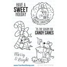 Your Next Stamp 4x6" - Merry Mouse Set 1