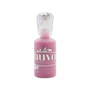 Nuvo Glitter Drops 30ml - Enchanting Pink