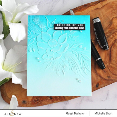 Altenew - 3D Embossing Folder - Cheerful Bloom 3D