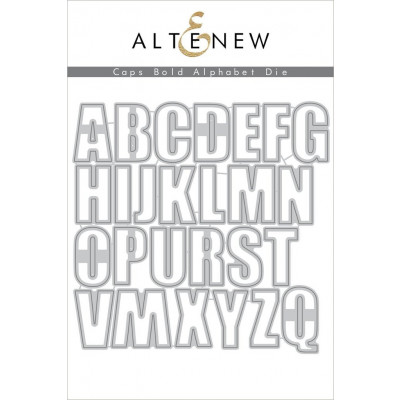 Altenew - Caps Bold Alphabet - Stanze