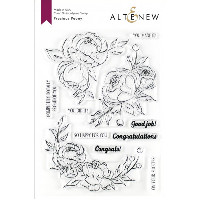 Altenew - Precious Peony - Clear Stamp