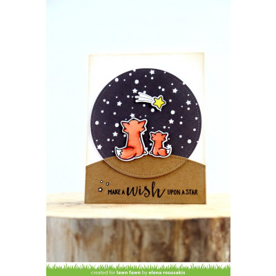 Lawn Fawn - Upon A Star - Clear Stamp 4x6