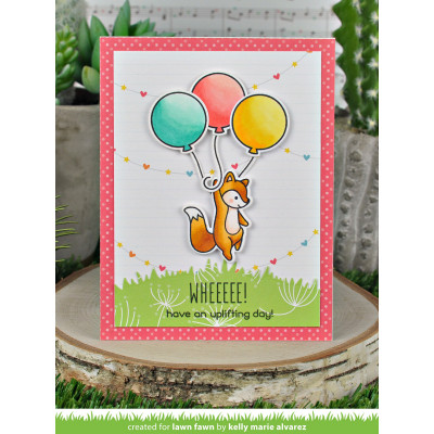 Lawn Fawn - really high five - Clear Stamp 4x6