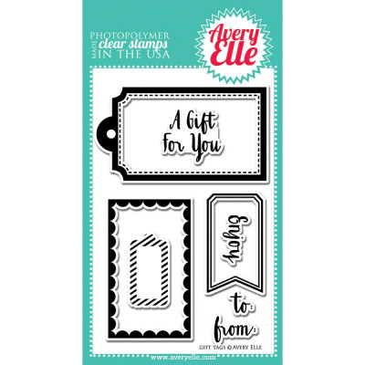 Avery Elle - Gift Tags - Clearstamps