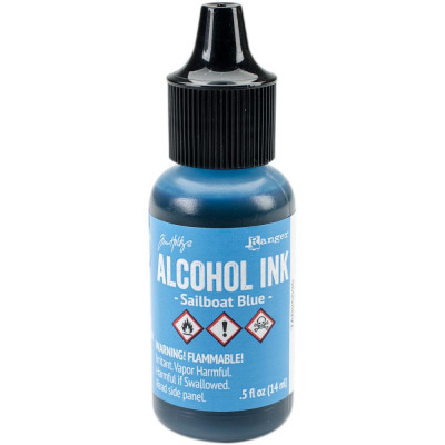 Alcohol Ink - Sailboat Blue - Tim Holtz