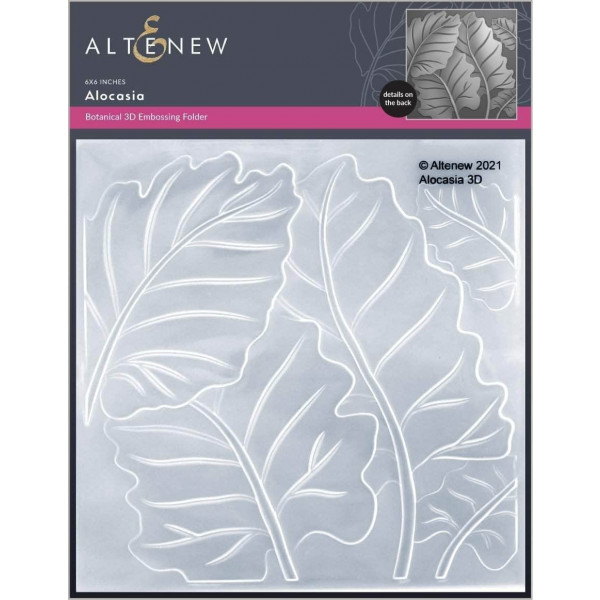 Altenew - 3D Embossing Folder - Alocasia 3D