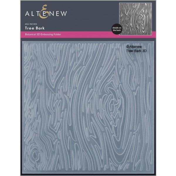 Altenew - 3D Embossing Folder - Tree Bark