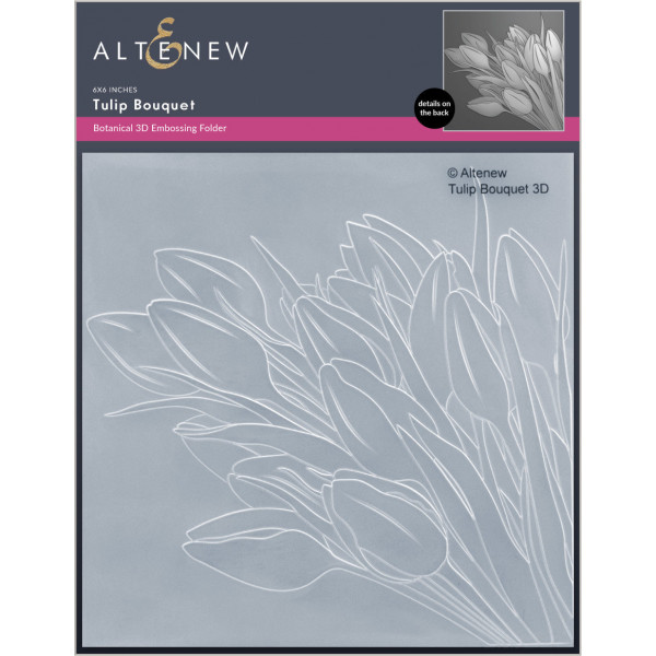 Altenew - 3D Embossing Folder - Tulip Bouquet