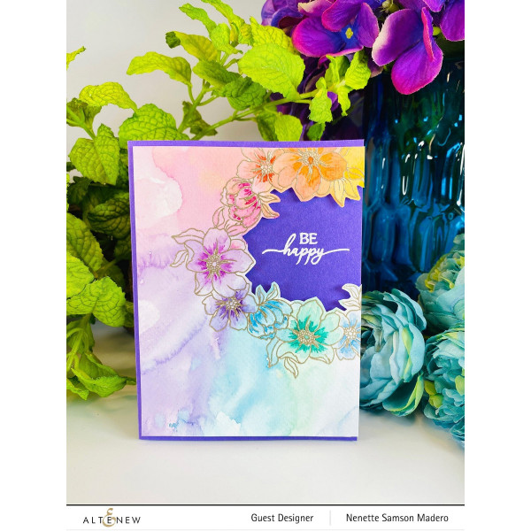 Altenew - Flower Delight - Clear Stamp 2x3