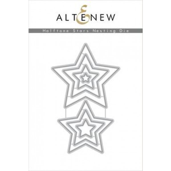 Altenew - Halftone Stars - Stanze