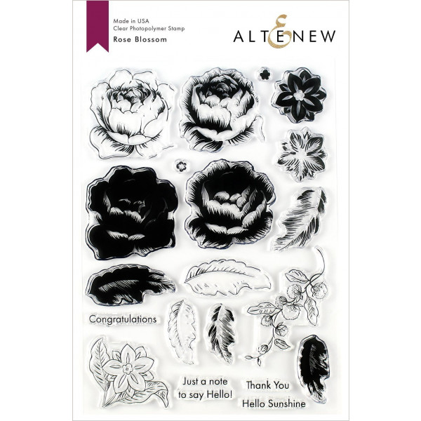 Altenew - Rose Blossom - Clear Stamp