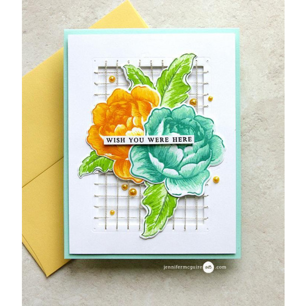 Altenew - Rose Blossom - Clear Stamp