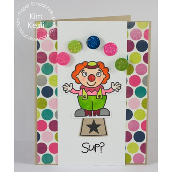 Paper Smooches - Enjoy The Show - Clearstamps 