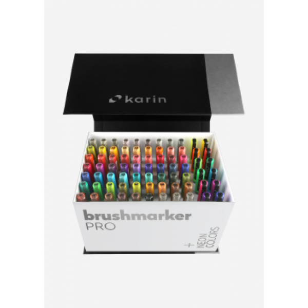 Karin - Brushmarker PRO | MegaBoxPLUS | 72 Farben + 3 Blender