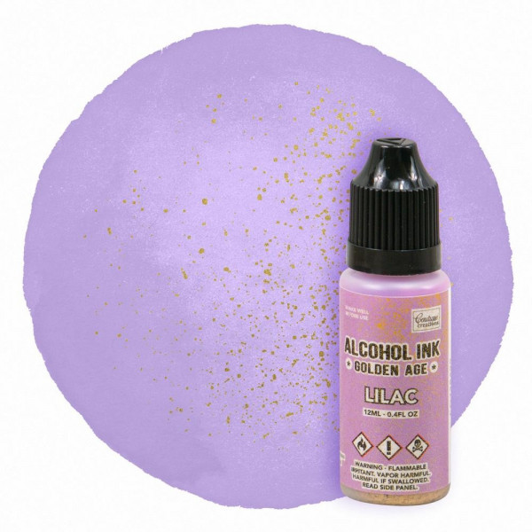 Couture Creations - Alcohol Ink - Golden Age - Lilac 12ml