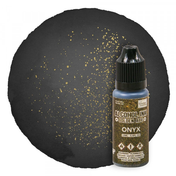 Couture Creations - Alcohol Ink - Golden Age - Onyx 12ml