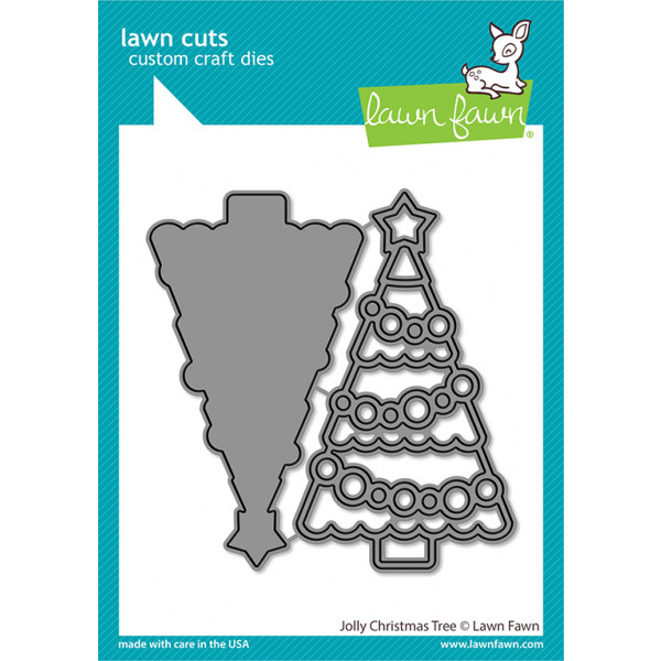 Lawn Fawn - Jolly Christmas Tree - Stand Alone Stanze 