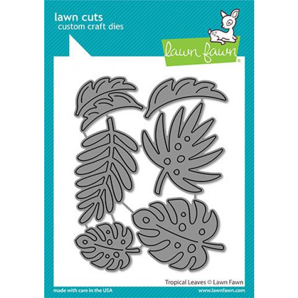 Lawn Fawn - Tropical Leaves - Stand Alone Stanzen