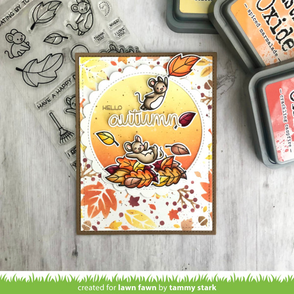 Lawn Fawn - You Autumn Know - Clear Stamp 4x6