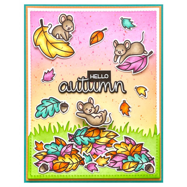 Lawn Fawn - You Autumn Know - Clear Stamp 4x6