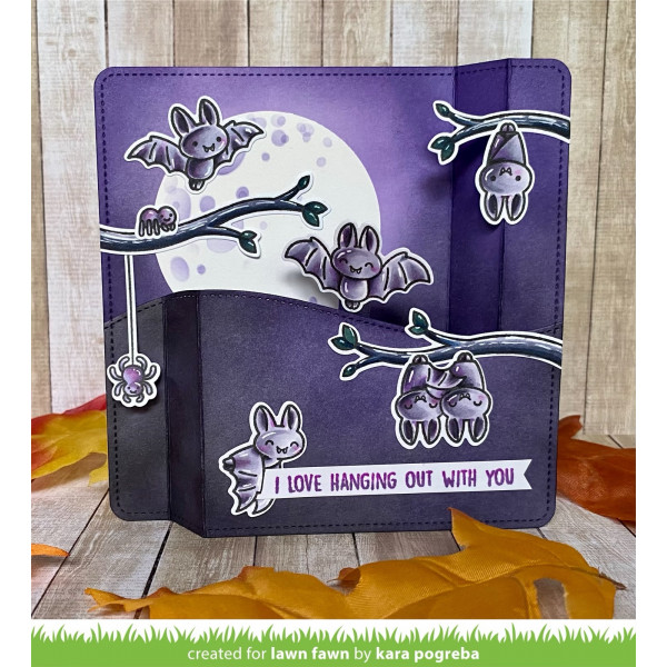 Lawn Fawn - Fangtastic Friends - Clear Stamps 4x6