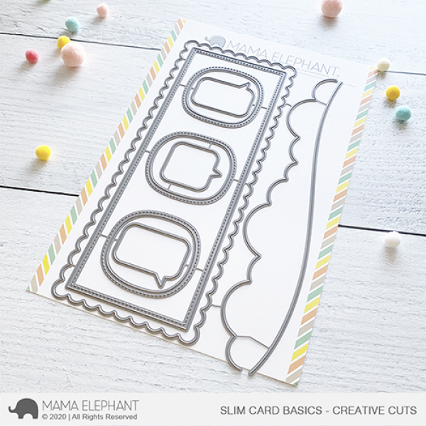 Mama Elephant - Slim Card Basic - Stanze