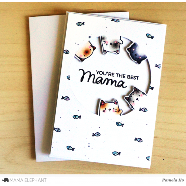 Mama Elephant - Sweetest Greetings - Clear Stamp