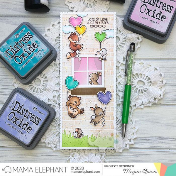 Mama Elephant - Up With Love - Clear Stamp 4x6