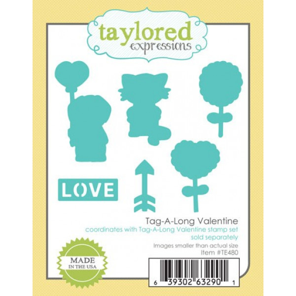 Taylored Expressions Die - Tag-A-Long Valentine 1/4