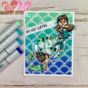C.C. Designs - Mermaid Party - Clear Stamp 4x8