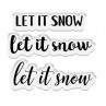 Crafter's Companion - Watercolour Christmas - Let It Snow - Stempel und Stanze