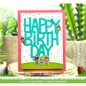 Lawn Fawn - Giant Happy Birthday - Stand Alone Stanze