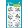 Lawn Fawn - Magic Messages - Clear Stamp Set 4x6
