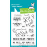 Lawn Fawn - Purrfectly Wicked Add-On - Clear Stamp 3x4