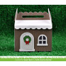 Lawn Fawn - Scalloped Treat Box Winter House - Stanze