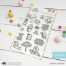 Mama Elephant - Beach Chickies - Clear Stamp 4x6