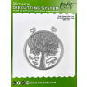Picket Fence Studios - Slim Line Die Cutting System Insert 4x4 Inch Tree Scenery - Stand Alone Stanze