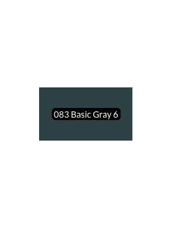 Spectra Ad Marker - 083 Basic Gray 6