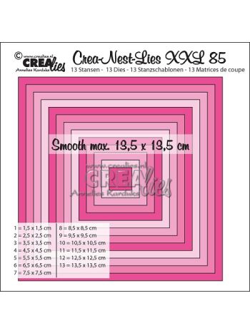 Crealies - Crea-Nest-Lies - Stanzschablonen XXL 85 Quadrat