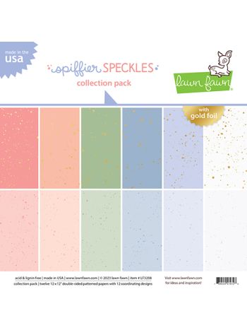 Lawn Fawn - Spiffier Speckles - Collection Pack