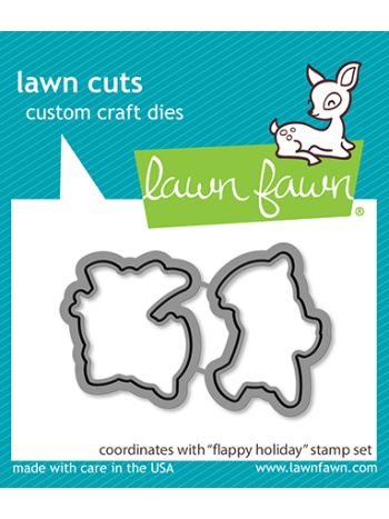 Lawn Fawn - Flappy Holiday Lawn Cuts - Stanzschablonen