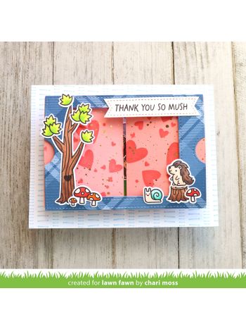 Lawn Fawn - Porcu-pine for you - clear stamp set 4x6