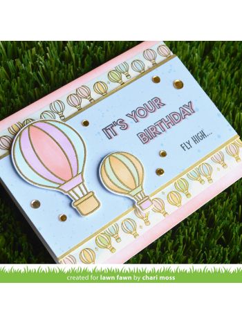 Lawn Fawn - Up and away foiled - Washi Tape